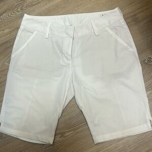 Adidas Bermuda bright white shorts.For Golf or a casual afternoon.